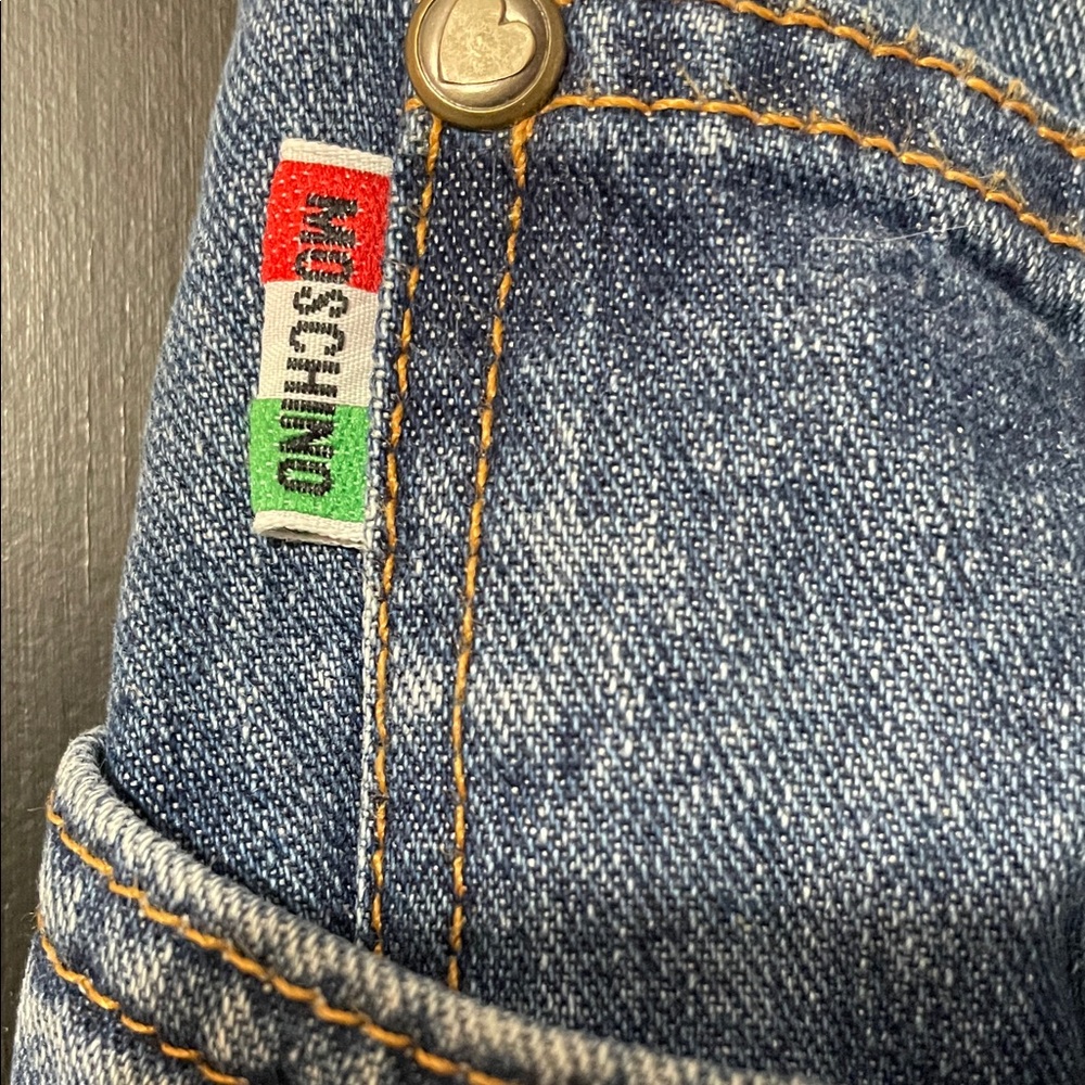 Moschino Classic Blue Denim Jeans - Picture 7 of 7